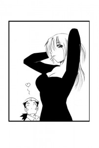 Agent Jennifer Agent Jennifer and Doctor Collins Line Art