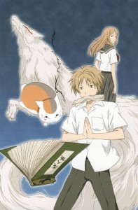 Anime Cover - Natsume with the Book of Friends, Nyanko-sensei/Madara, and Reiko