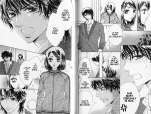 Falling in Love A look at the paneling and character designs.
