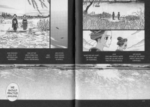 Sakuran_panels Paneling and line art