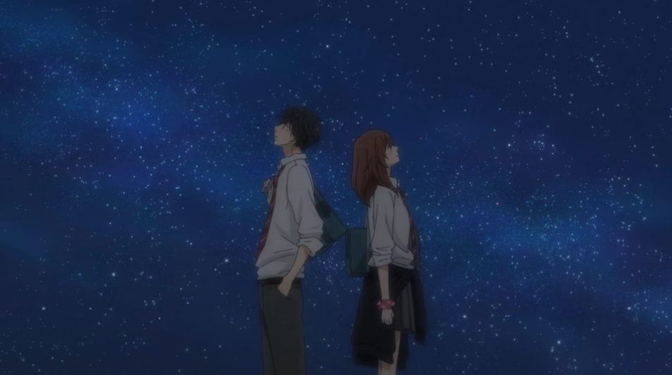 Kou and Futaba ~Ao Haru Ride  Ao haru ride, Anime romance, Blue springs  ride