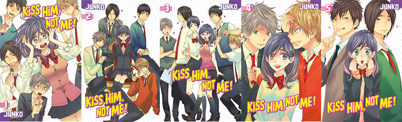 Manga Review: Kiss Him, Not Me vol 1-5 by Junko | Heart of Manga