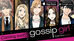 Gossip Girl visual novel art